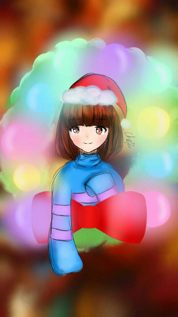 Frisk Christmas Wallpaper | Undertale Amino