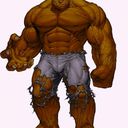 brown hulk toy