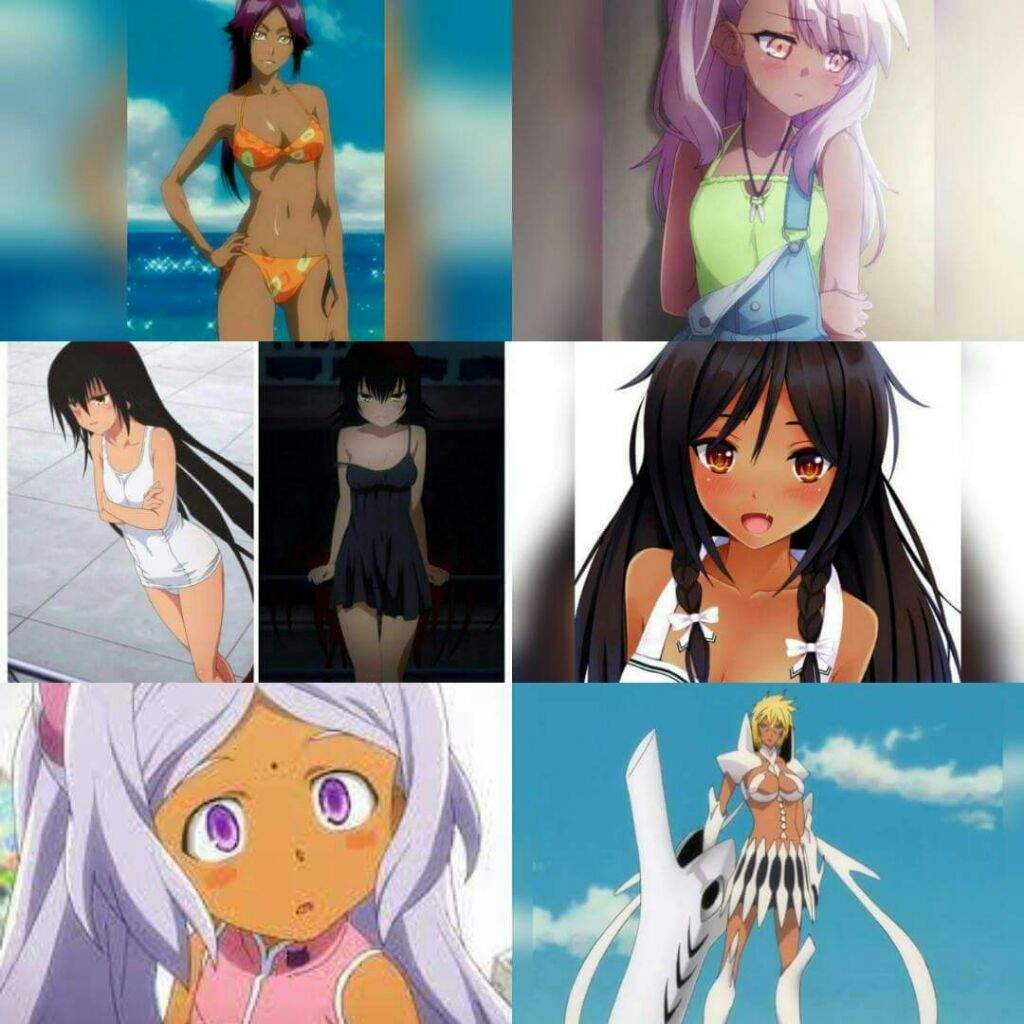 Personajes femeninos de piel morena ♥ | •Anime• Amino