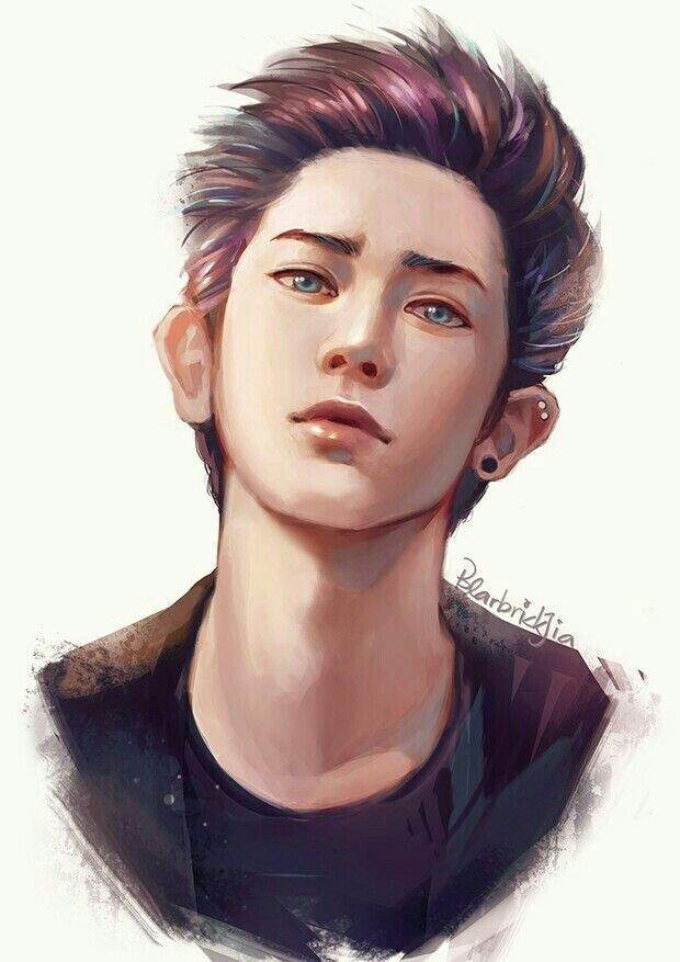 20+ Korean Boy Hairstyle Drawing
