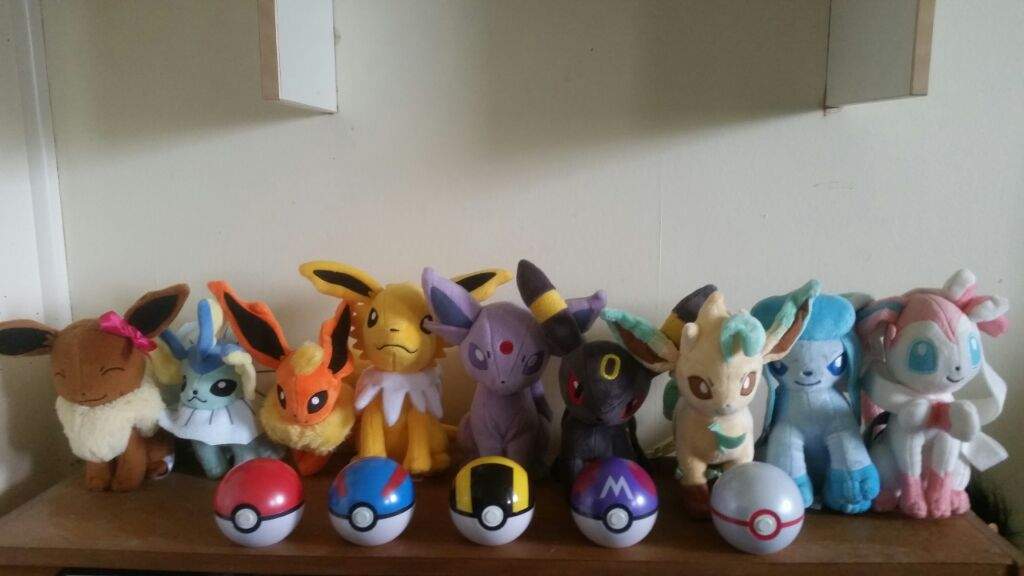 pokemon collection plush