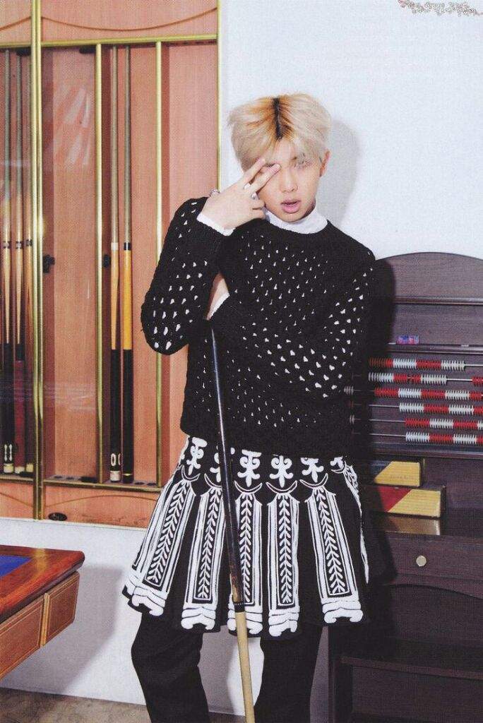 Namjoon in skirt | Wiki | ARMY's Amino