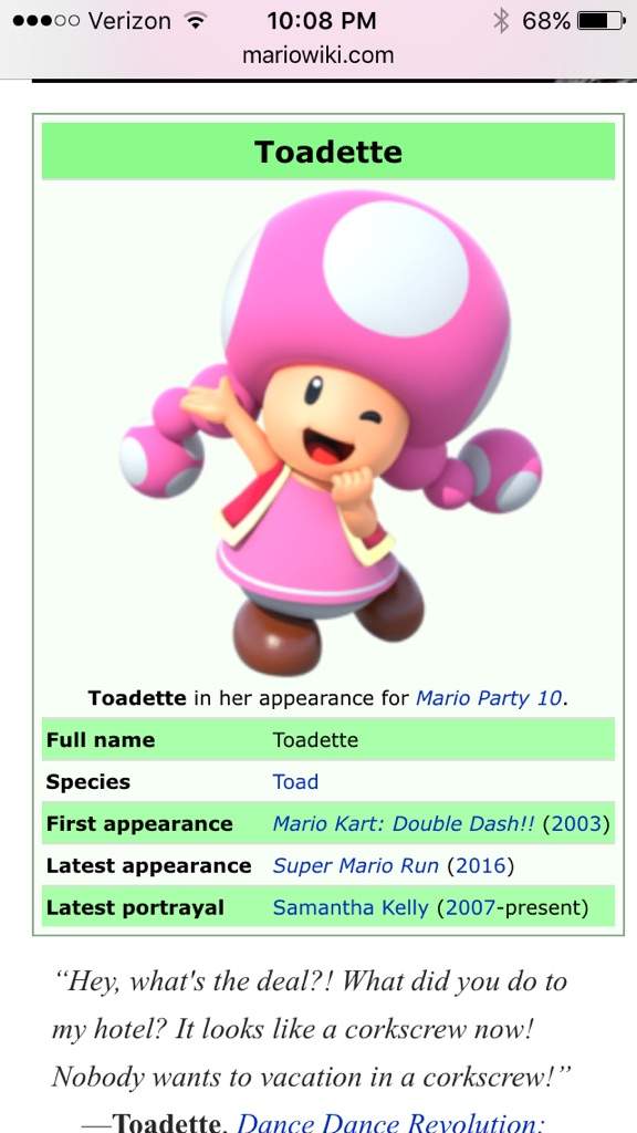 Toadette | Wiki | Video Games Amino