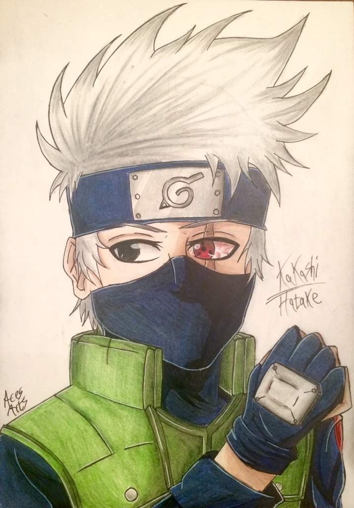 Kakashi Hatake Drawing (Naruto) | Drawing Amino