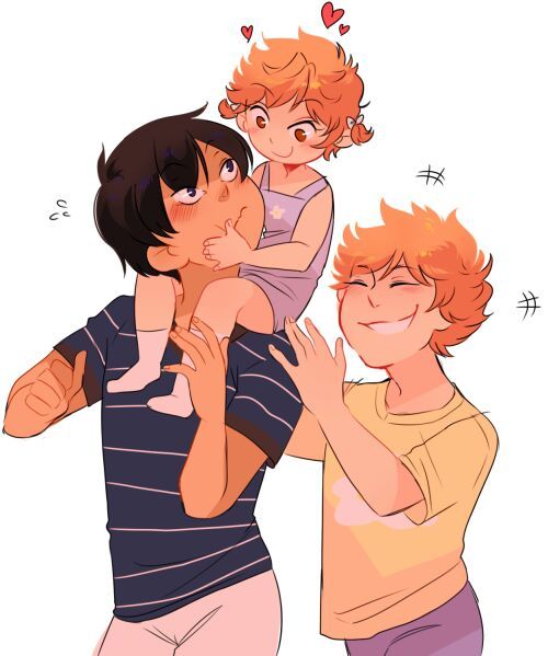 kageyama with hinata and natsu | Haikyuu!! Amino