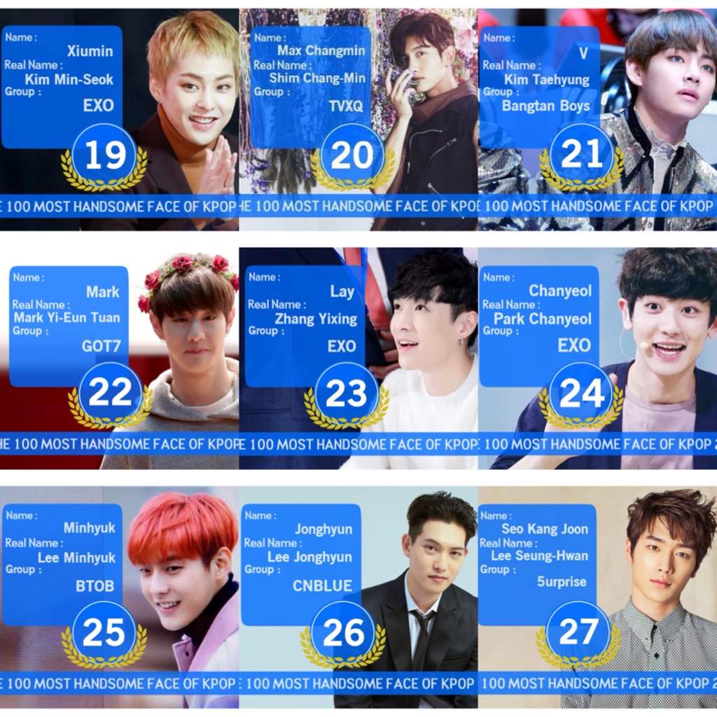 Top 100 most handsome faces in Kpop ️ ️ | K-Pop Amino