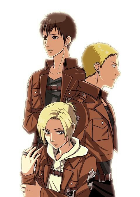 Annie, Bertholdt y Reiner | Attack On Titan Amino