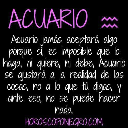 Acuario Horoscopo Negro♒ | •Anime• Amino