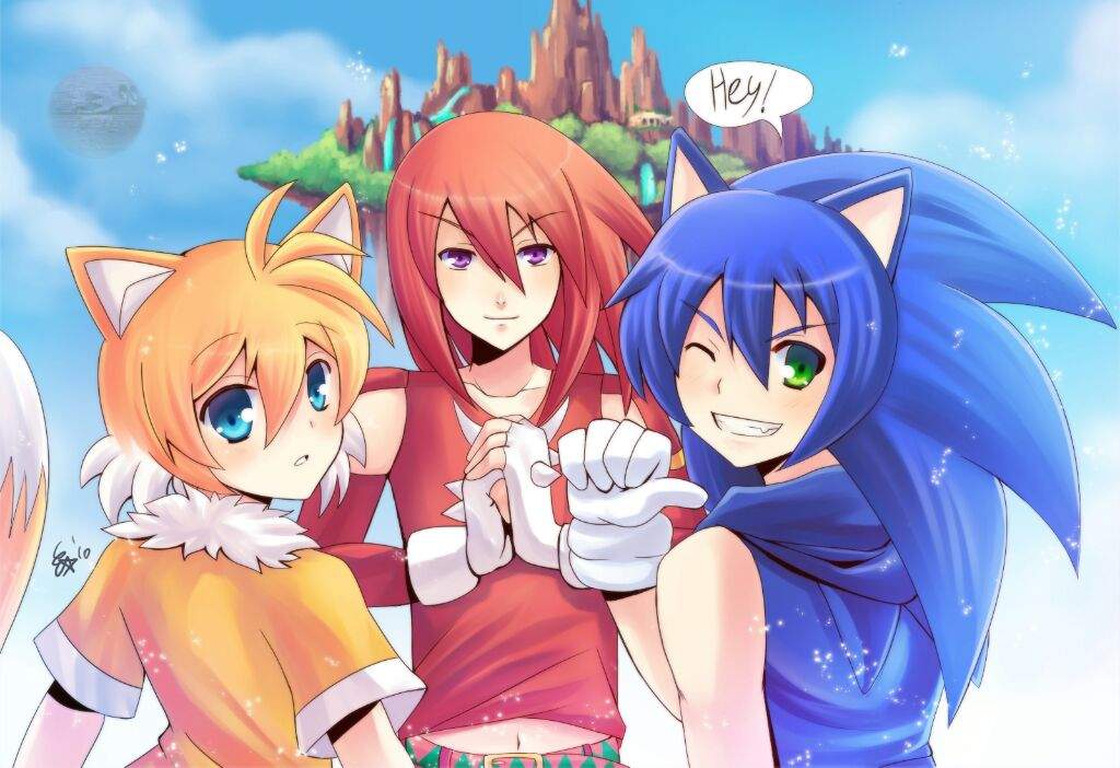 Sonic anime fan art anime amino