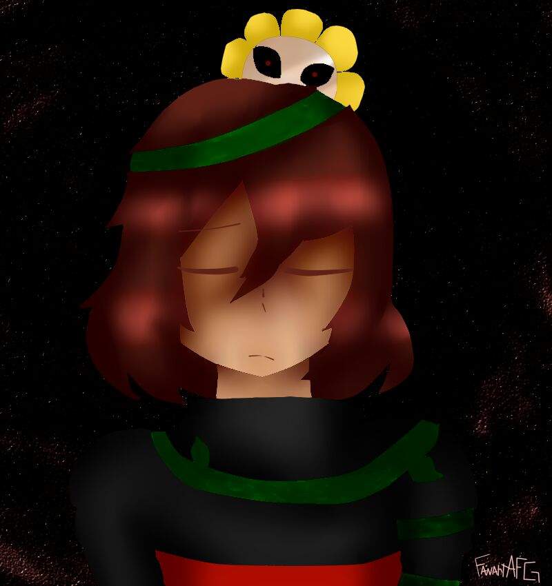 Dibujo Underfell Frisk Undertale Espanol Amino