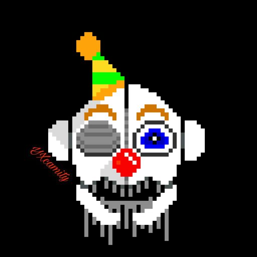 Ennerd endo pixel art | FNAF : Sister Location Amino