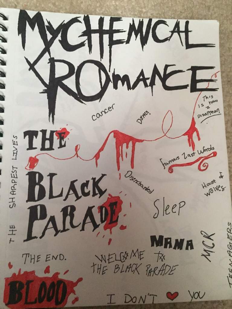 MCR Drawings | KILLJOYS (My Chemical Romance) Amino