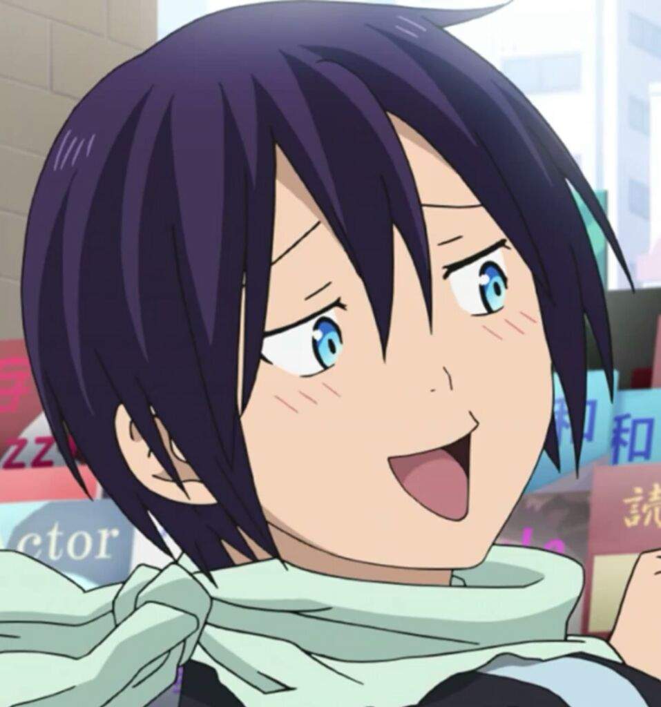 More Happy Yato faces | Anime Amino