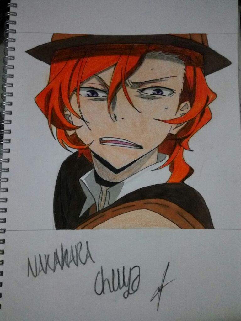 Nakahara Chuuya Drawing Anime Amino