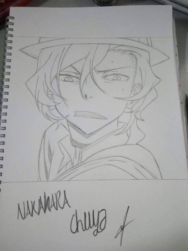 Nakahara Chuuya Drawing Anime Amino