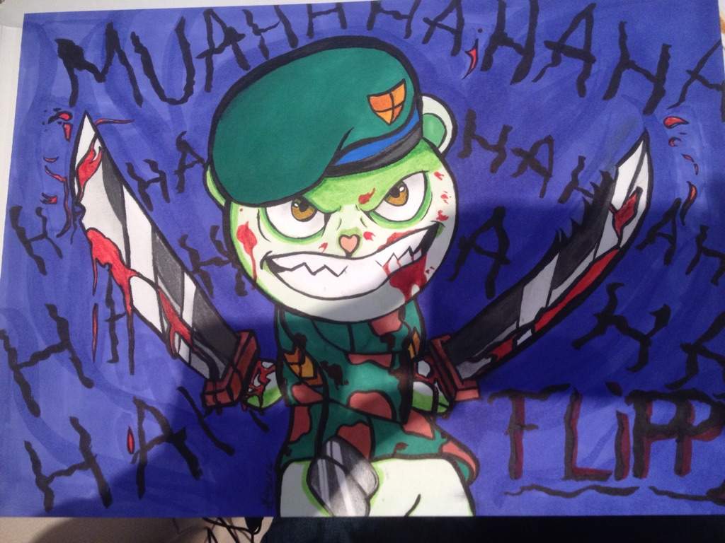 Flippy's insanity | Happy Tree Friends Amino