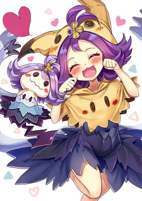 Mimikyu And Trial Captain Acerola So Super Kawaii Pokemon Amino