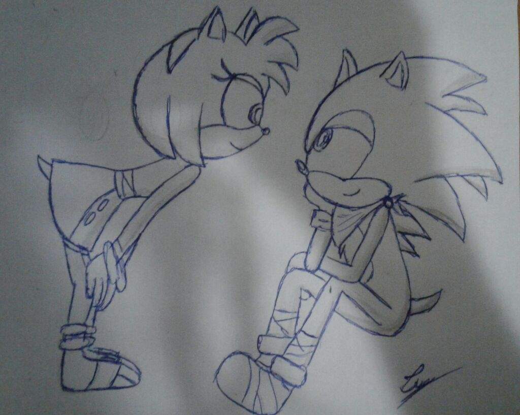 Aprendi a dibujar a Sonic y Amy | Sonic the Hedgehog Español Amino