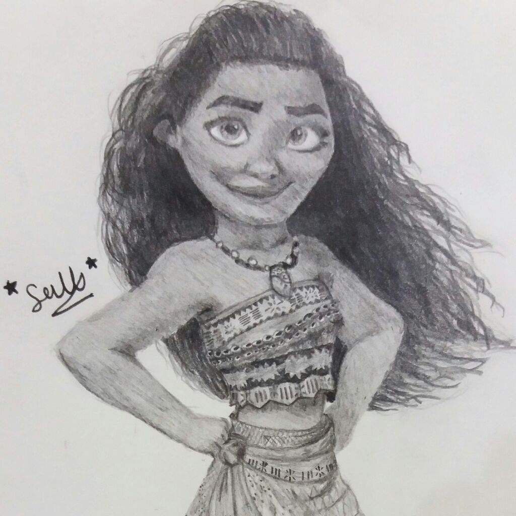 My Drawing Moana Cartoon Amino