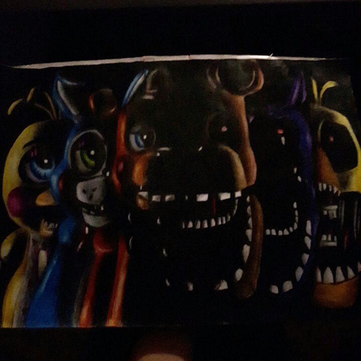 Just drew FNAF 2 main menu | Five Nights At Freddy's Amino