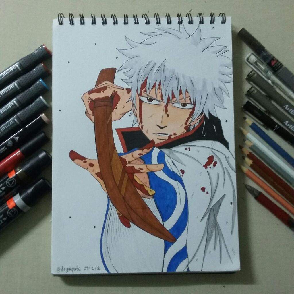 Gintama gintoki fanart