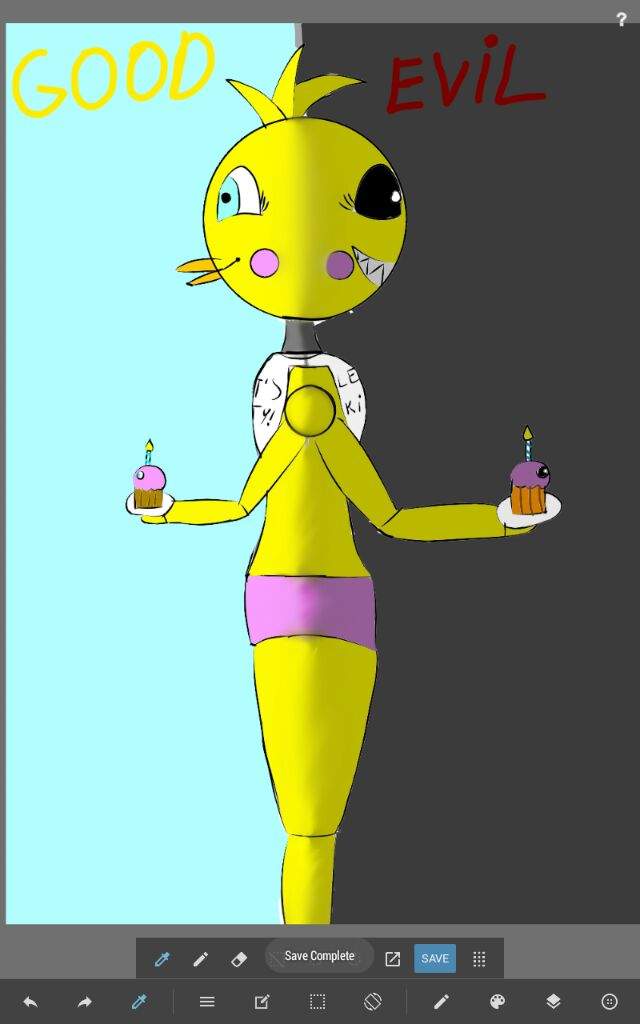 evil toy chica