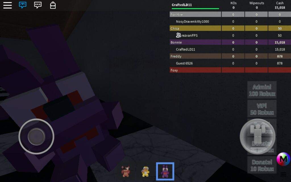 Roblox Tycoon And Shout Out To Bonnet 3 Five Nights At Freddy S Amino - roblox five nights at freddys tycoon 3