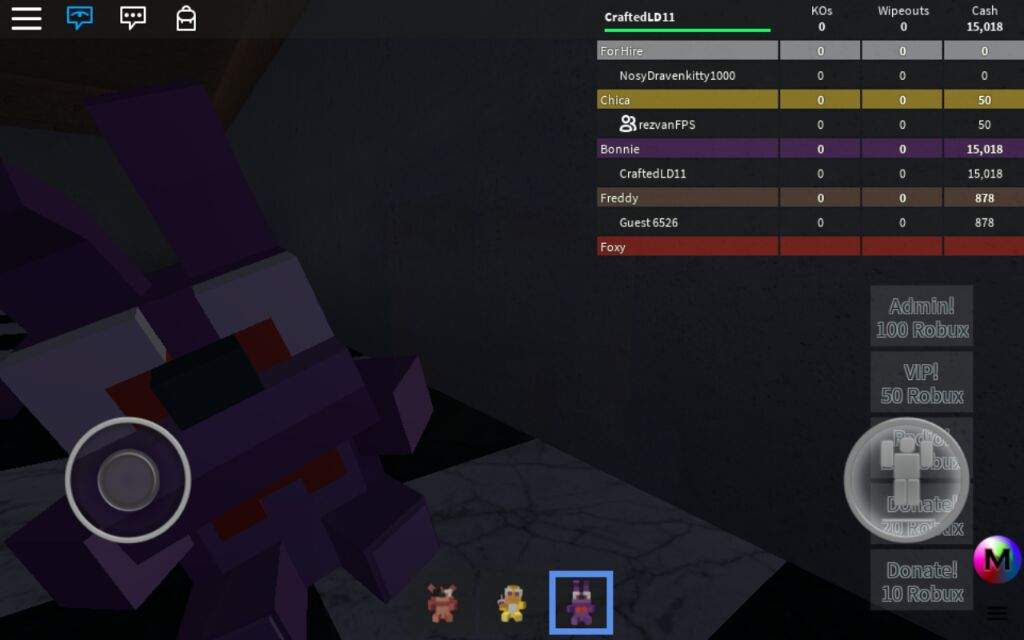 Roblox Tycoon And Shout Out To Bonnet 3 Five Nights At Freddy S Amino - roblox fnaf tycoon