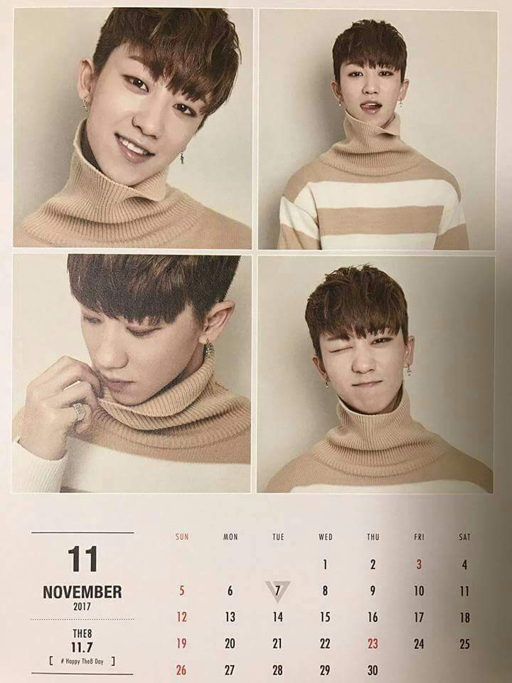 Seventeen Calendar 2017💕 Carat 캐럿 Amino