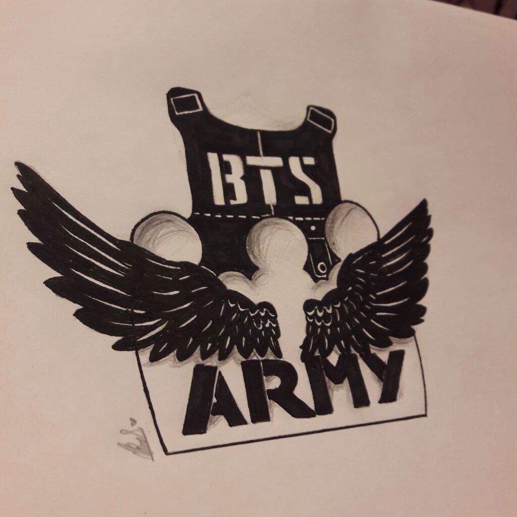 BTS A.R.M.Y Logo Challenge | ARMY's Amino