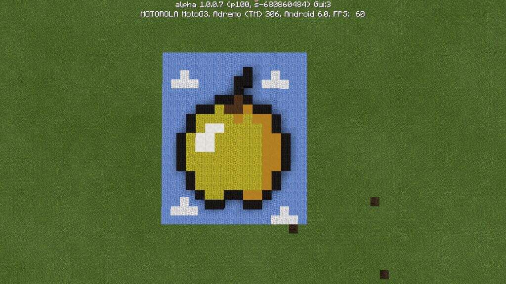 Pixel Art Golden Apple Minecraft Brasil Amino