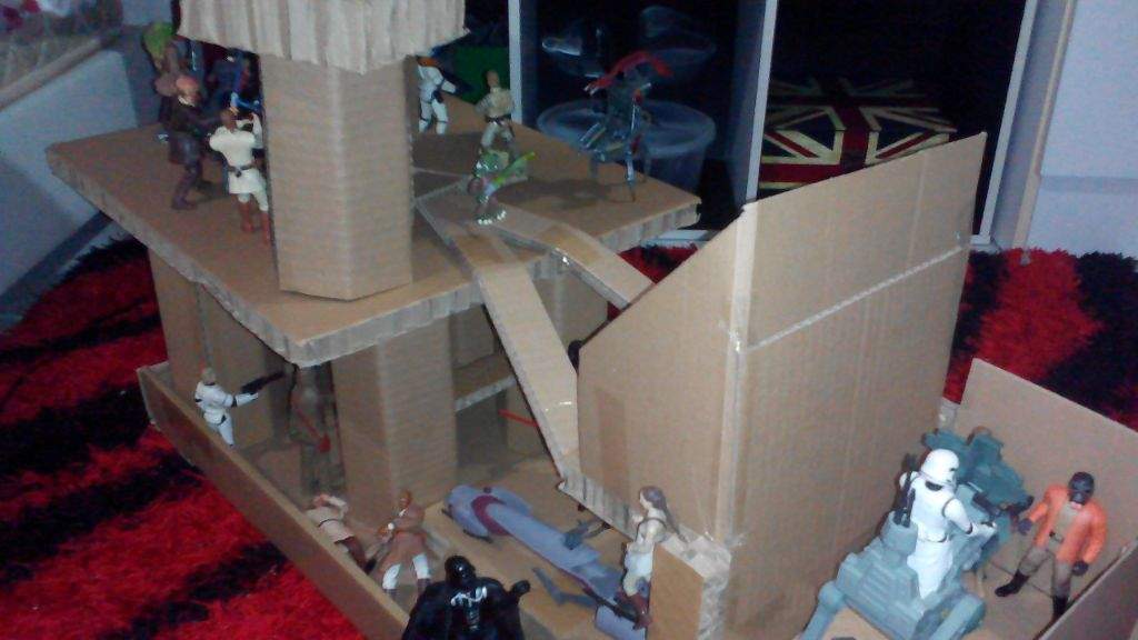 homemade action figure playsets
