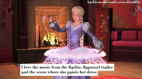 barbie rapunzel trailer