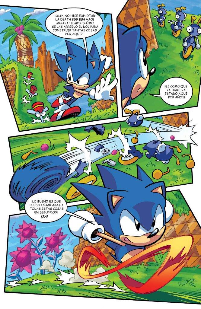 Comics 1 Sonic The Hedgehog Español Amino