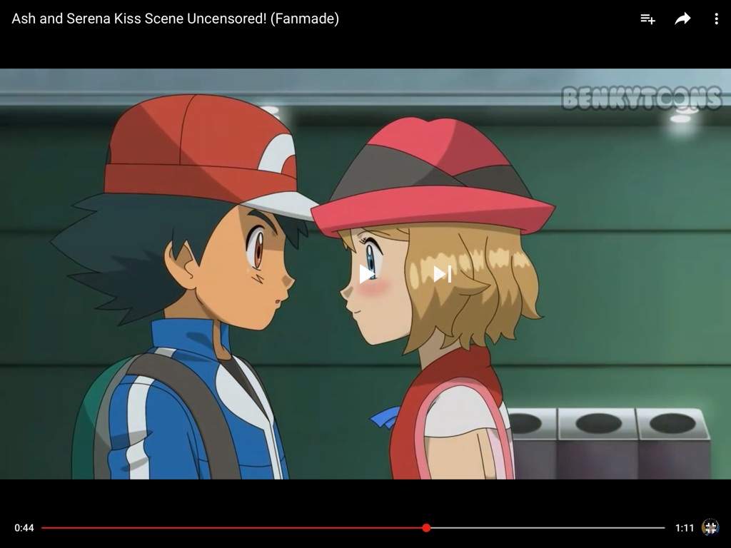 Amourshipping lip to lip kiss comfirmed | Pokémon Amino