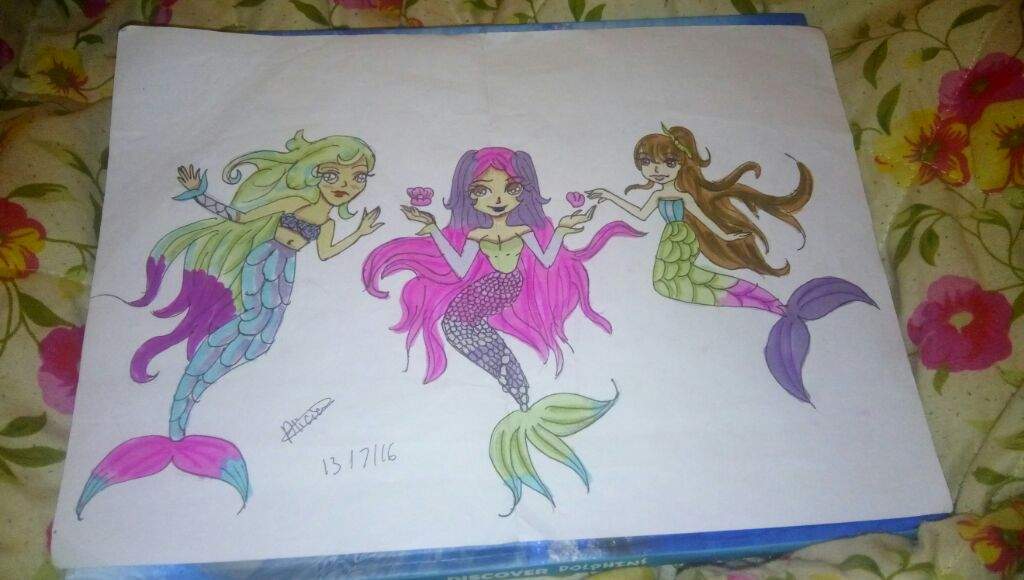 My Drawings Of Mermaids Anime Art Amino