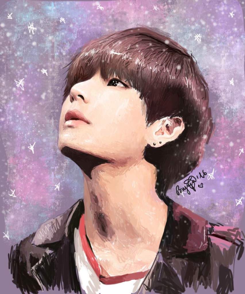 Taehyung digital fanart | ARMY's Amino