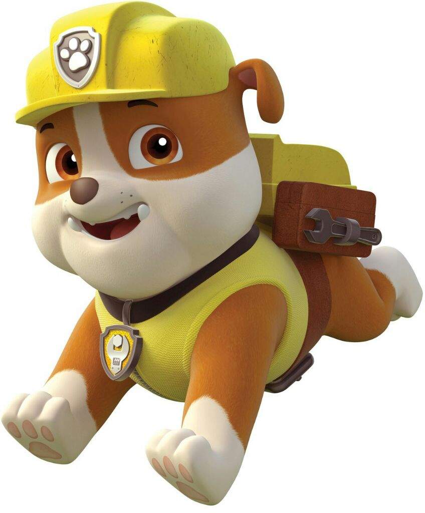 rubble super paws