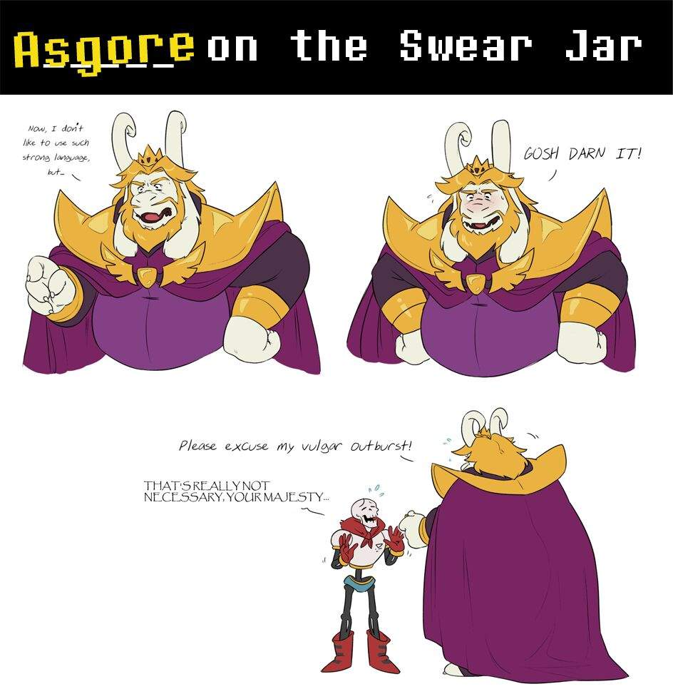 Asgore the Innocent Father Goat.