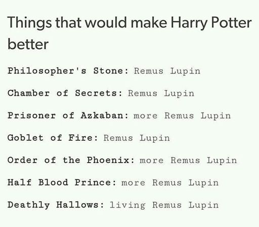 Remus lupin sick fanfiction