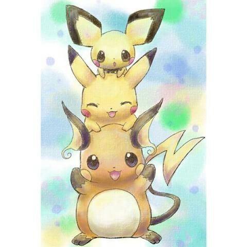 Pichu pikachu y raichu | Wiki | •Pokémon• En Español Amino