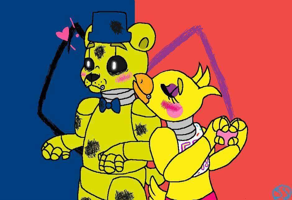 freddy x toy chica fnaf