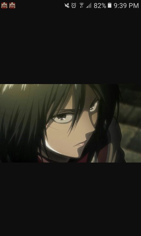 Mikasa's death stare | Attack On Titan Amino