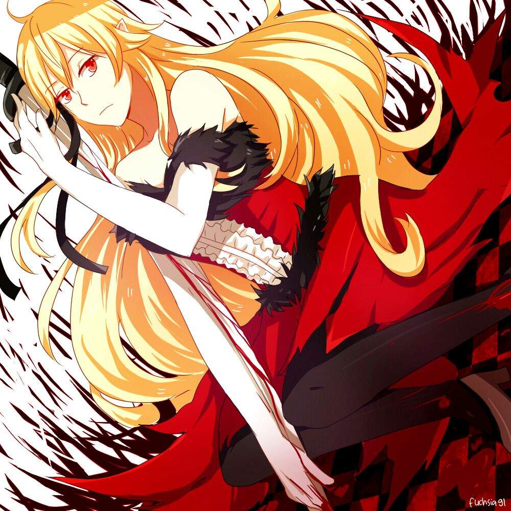 Shinobu/Kiss-shot is a lovable character that I have come across after watc...