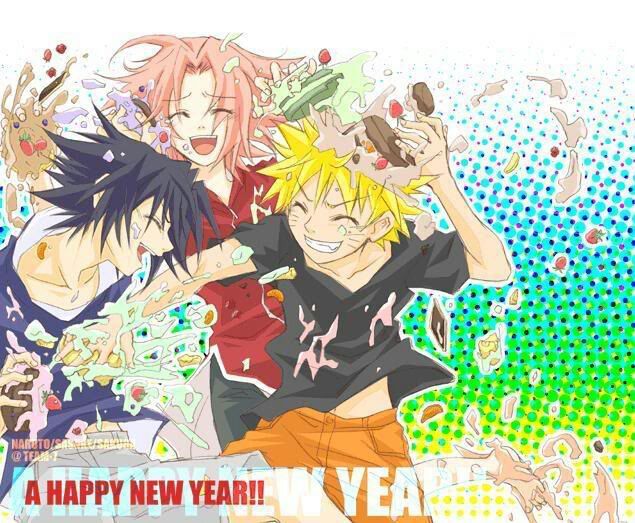 Anime Happy New Year Wallpapers  Wallpaper Cave