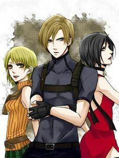 Resident evil (ada wong ,leon,ashley) | •Anime• Amino