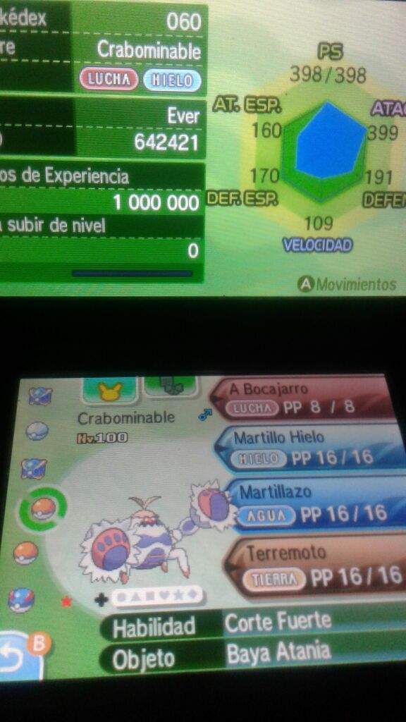 Intercambio Crabominable (intercambiado) | •Pokémon• En Español Amino