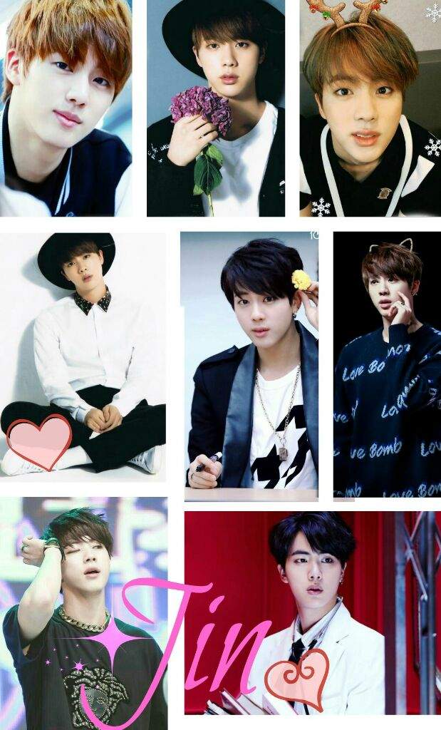 Jin Collage/Wallpaper | K-Pop Amino