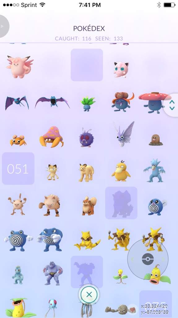 My pokedex | Pokémon Amino