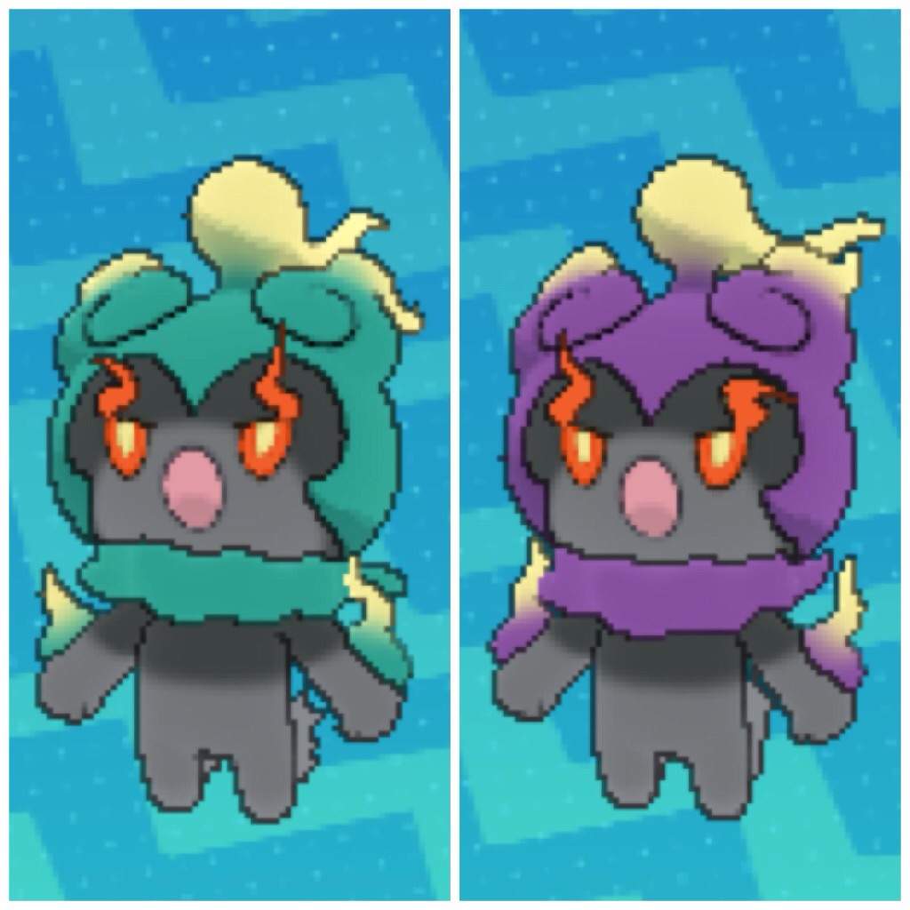 Marshadow Shiny Comparison | Pokémon Amino